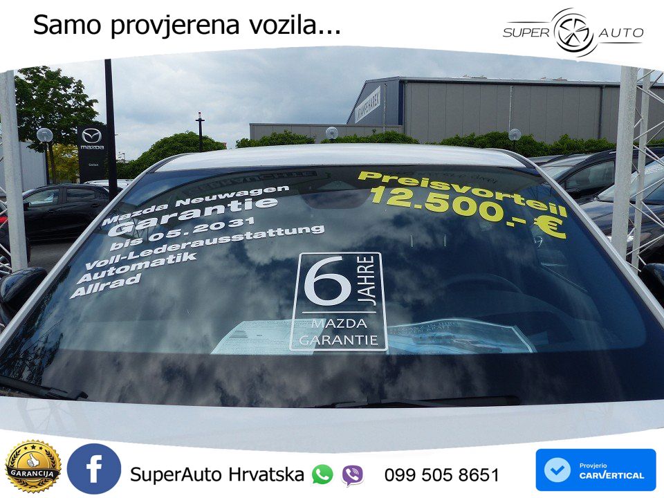 Mazda CX-60 3.3 e-Skyactiv D (254 KS) AWD Automatic LED+ACC