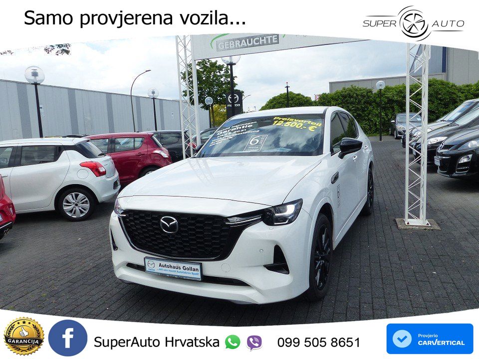 Mazda CX-60 3.3 e-Skyactiv D (254 KS) AWD Automatic LED+ACC
