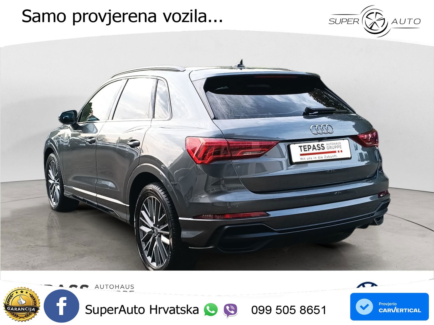 Audi Q3 35 TDI (150 KS) S tronic S line MATRIX+GR SJED+KAM