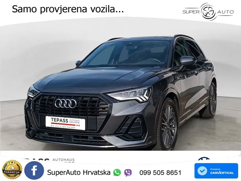 Audi Q3 35 TDI (150 KS) S tronic S line MATRIX+GR SJED+KAM