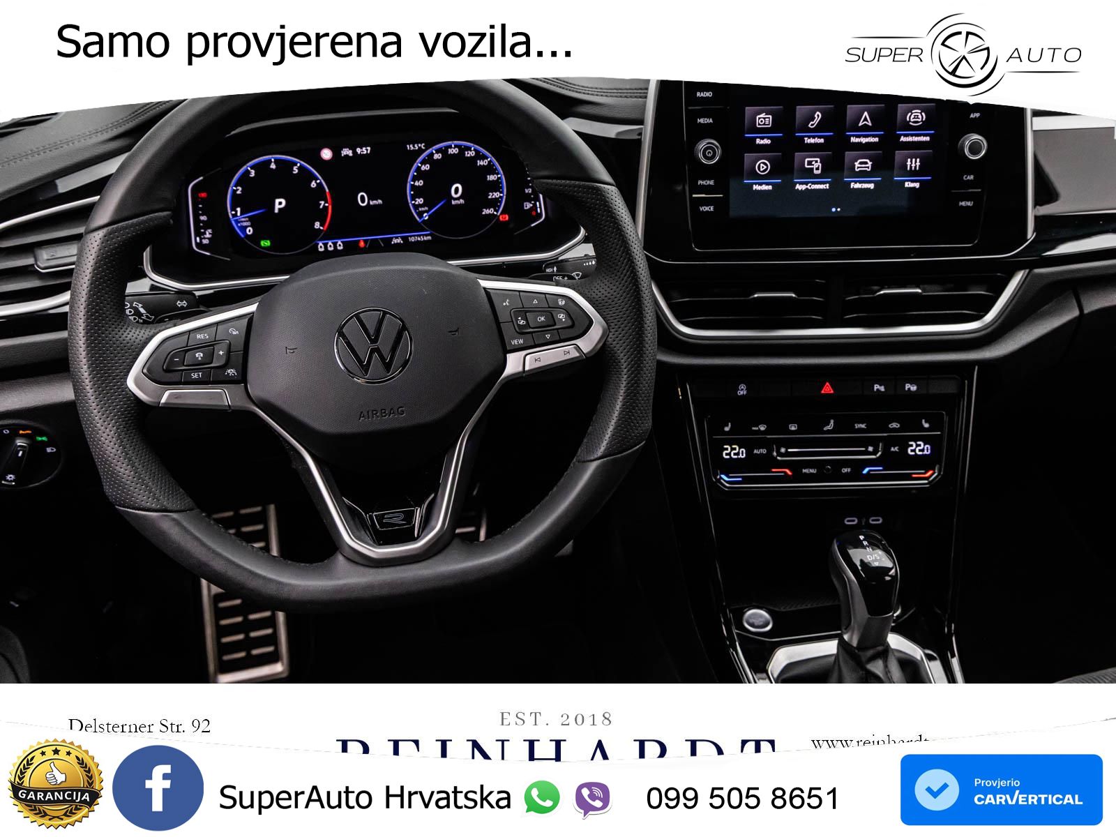 Volkswagen T-Roc I 1.5 TSI (150 KS) DSG LED+GR SJED+ACC