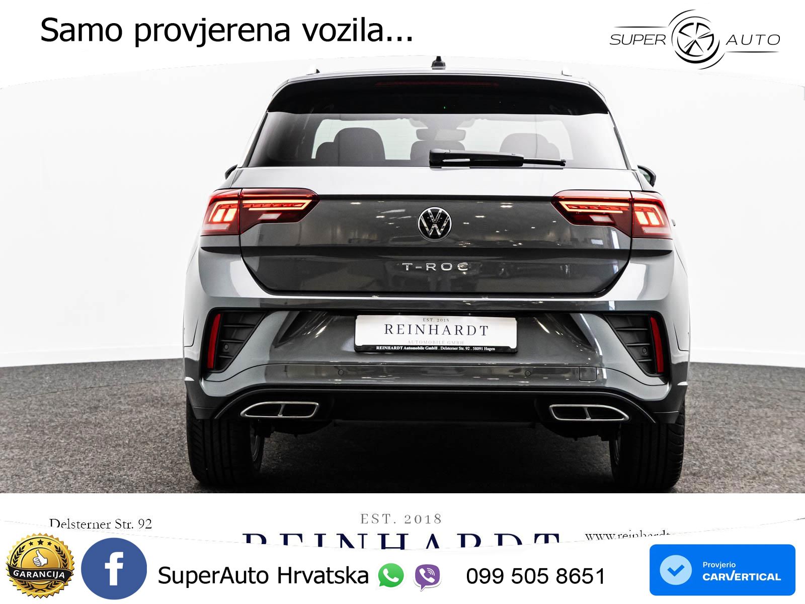 Volkswagen T-Roc I 1.5 TSI (150 KS) DSG LED+GR SJED+ACC