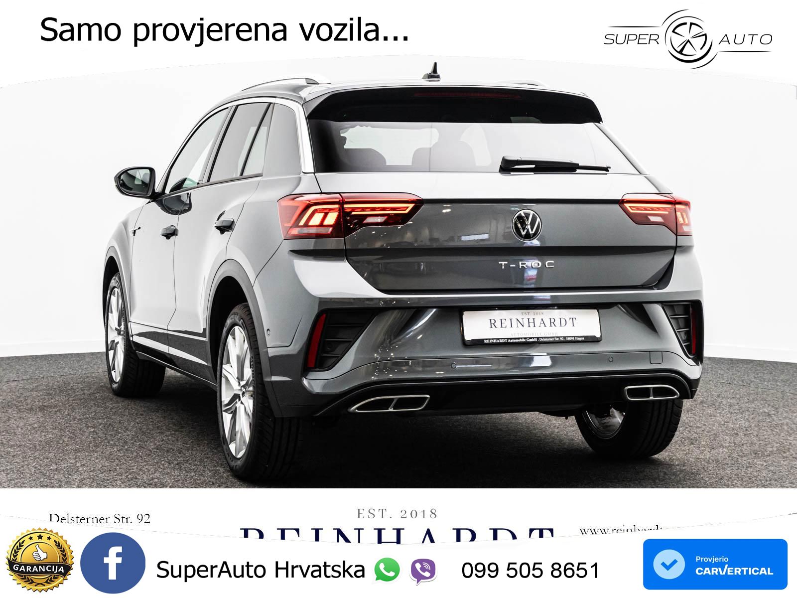 Volkswagen T-Roc I 1.5 TSI (150 KS) DSG LED+GR SJED+ACC
