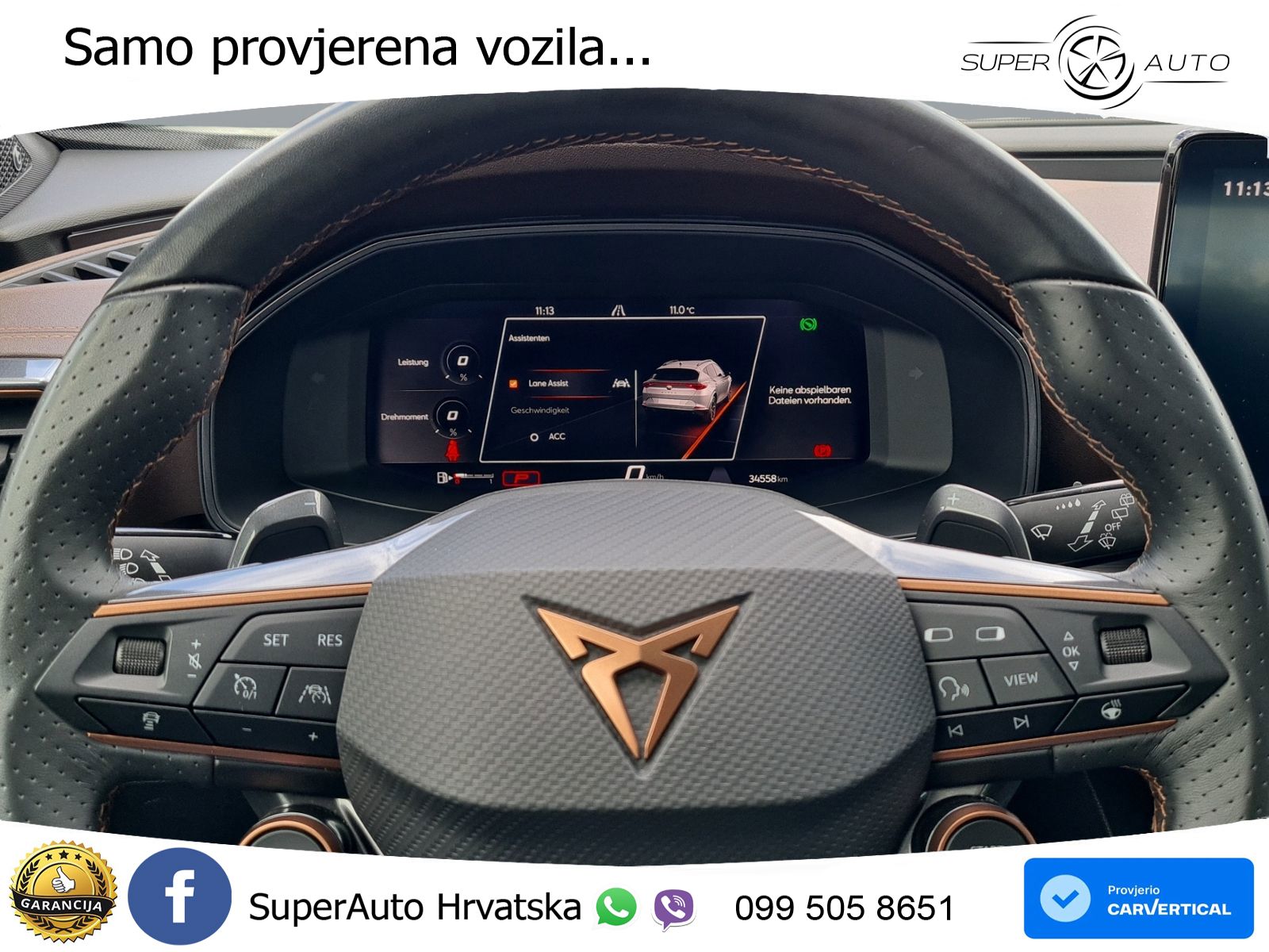 Cupra Formentor VZ5 2.5 TSI (390 KS) 4Drive DSG MATRIX+GR SJED+KAM