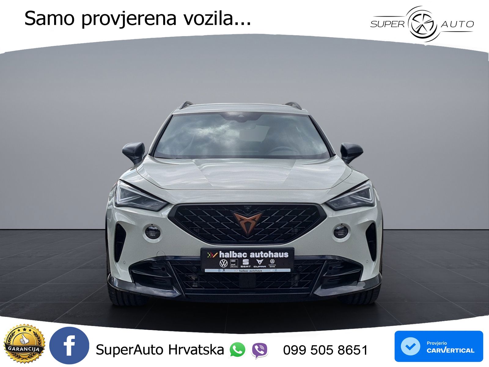 Cupra Formentor VZ5 2.5 TSI (390 KS) 4Drive DSG MATRIX+GR SJED+KAM