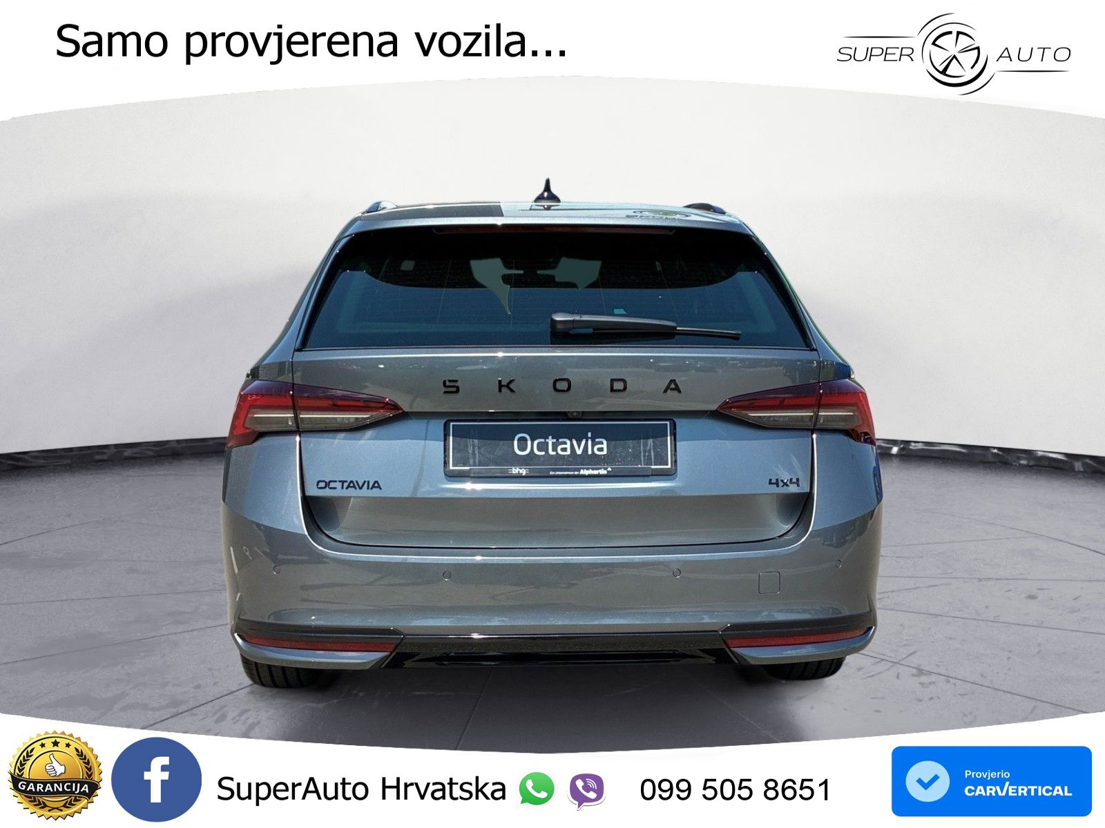 Škoda Octavia Combi 2.0 TSI (204 KS) 4x4 DSG SportLine MATRIX+GR SJED+KAM
