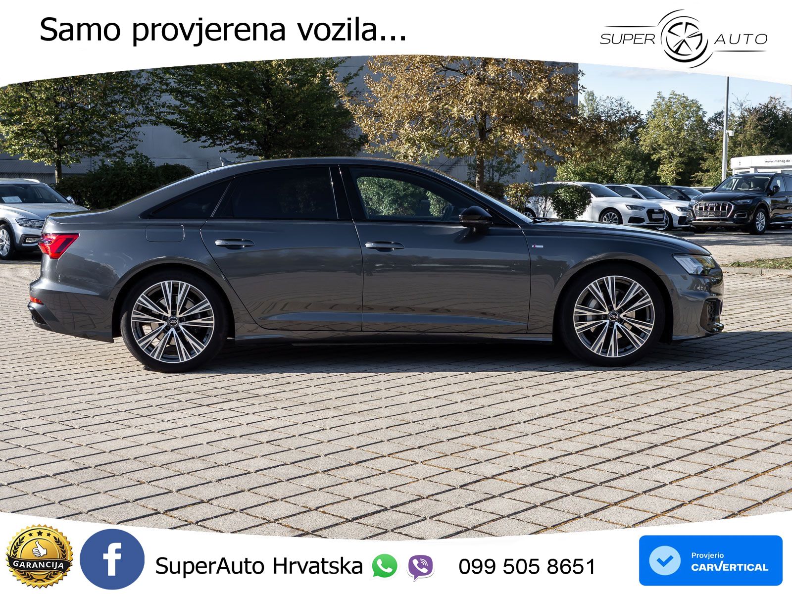 Audi A6 45 TFSI (265 KS) quattro ultra S tronic 2x S line LED+GR SJED+ACC