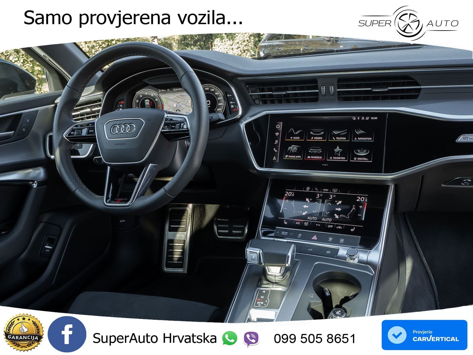 Audi A6 45 TFSI (265 KS) quattro ultra S tronic 2x S line LED+GR SJED+ACC