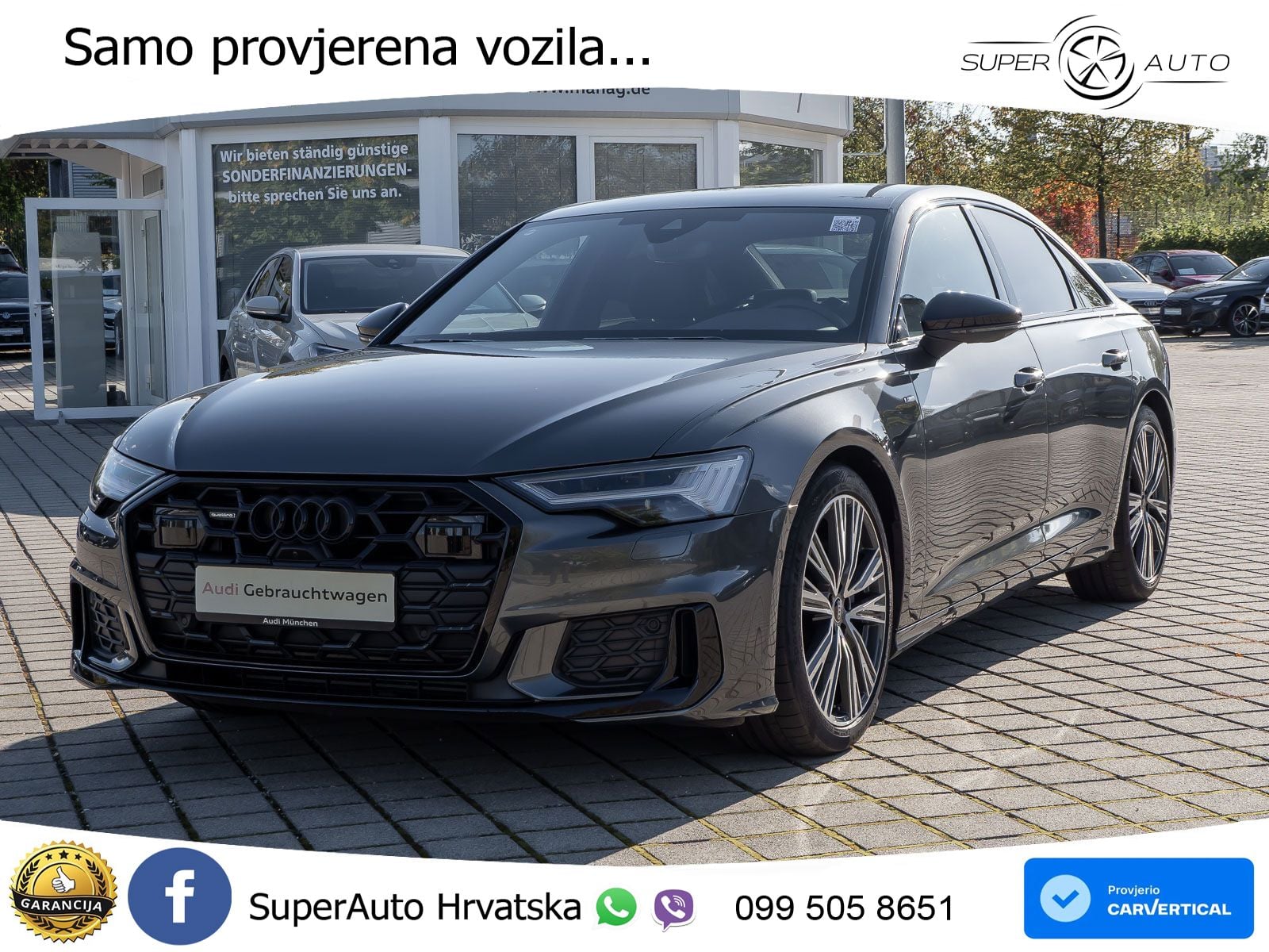 Audi A6 45 TFSI (265 KS) quattro ultra S tronic 2x S line LED+GR SJED+ACC