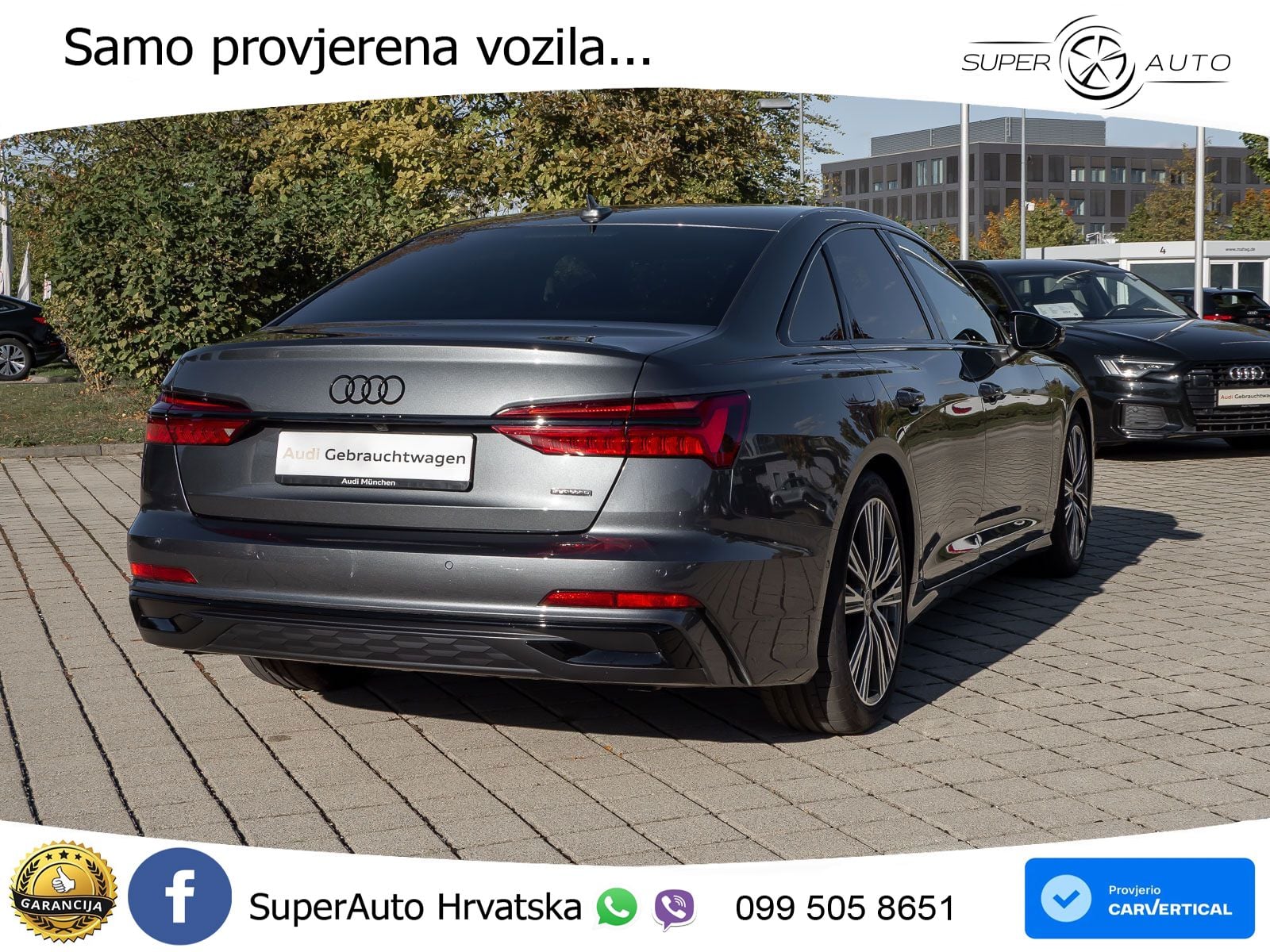 Audi A6 45 TFSI (265 KS) quattro ultra S tronic 2x S line LED+GR SJED+ACC