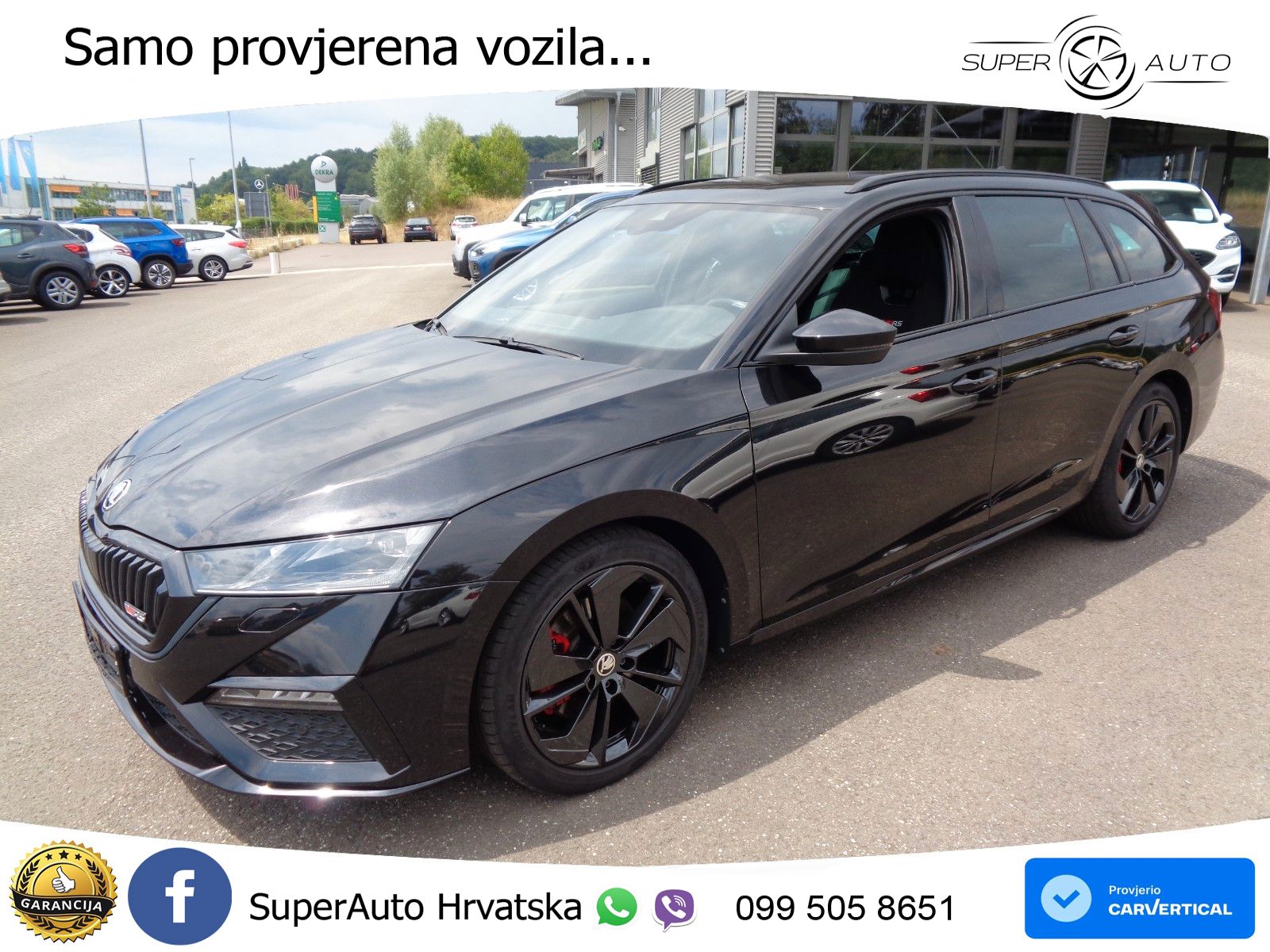 Škoda Octavia Combi RS 2.0 TDI (200 KS) 4x4 DSG