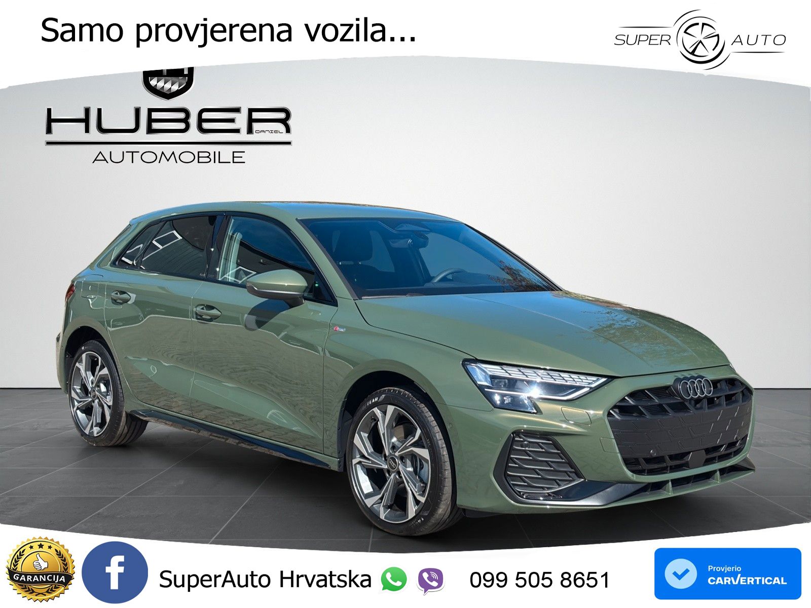 Audi A3 Sportback 40 TFSI (204 KS) quattro S tronic S line LED+GR SJED+ACC