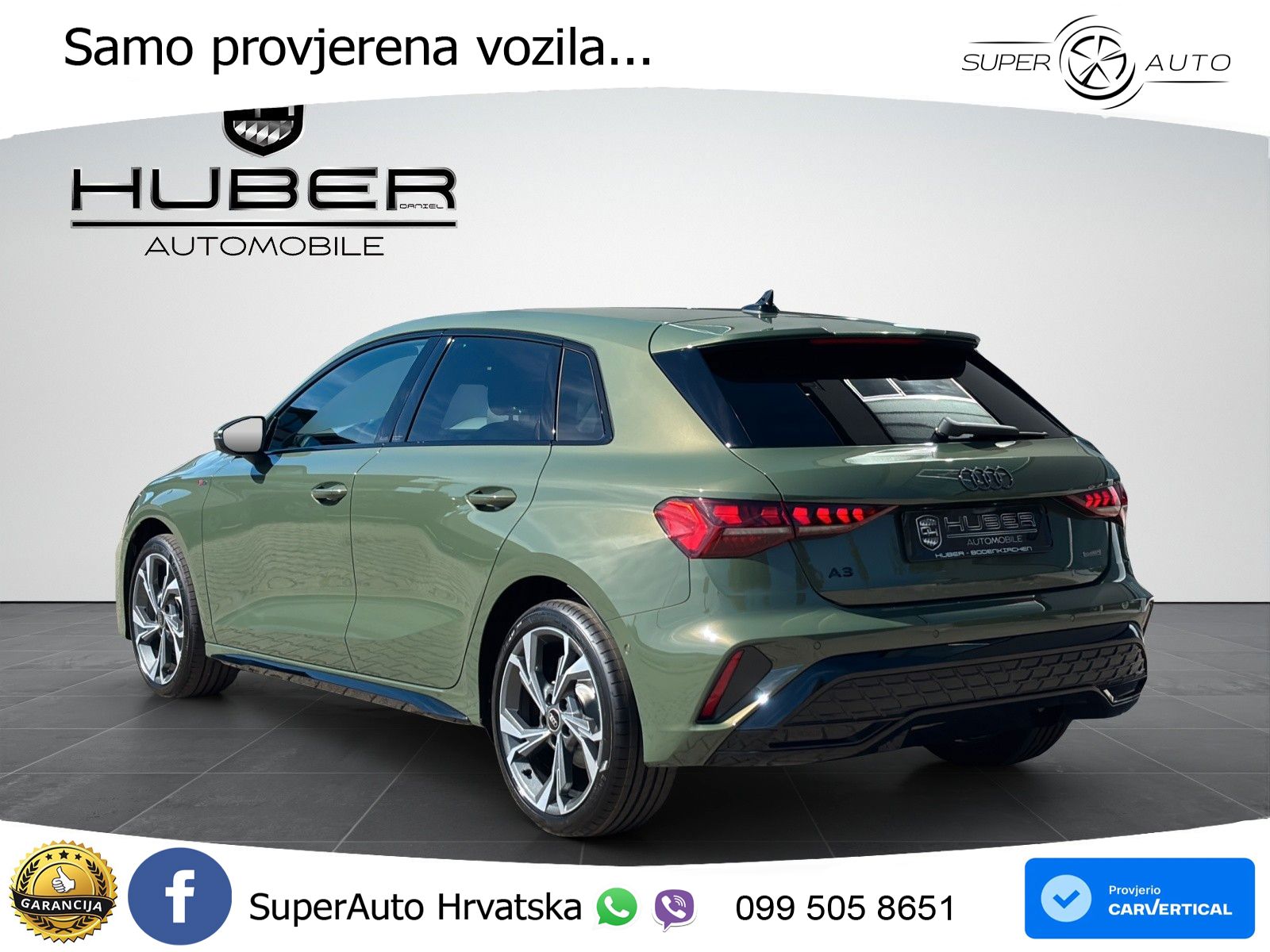 Audi A3 Sportback 40 TFSI (204 KS) quattro S tronic S line LED+GR SJED+ACC