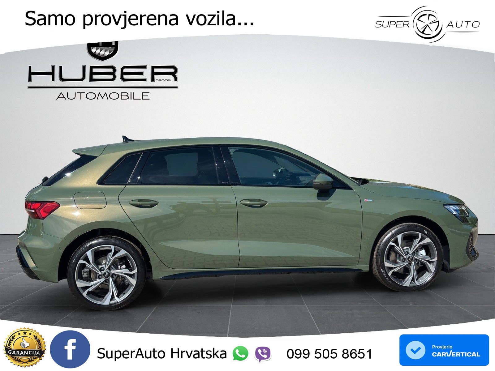 Audi A3 Sportback 40 TFSI (204 KS) quattro S tronic S line LED+GR SJED+ACC