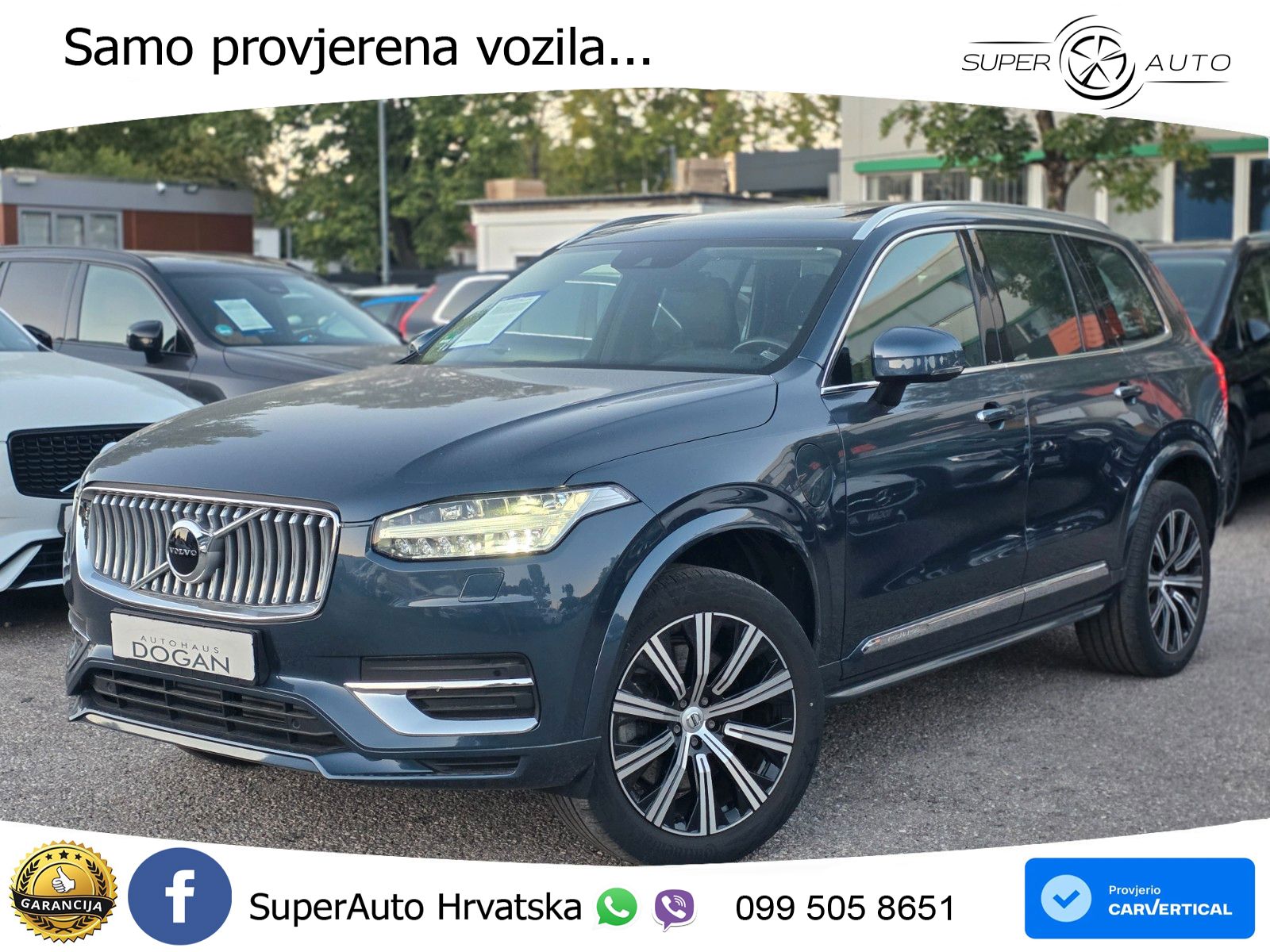 Volvo XC90 Recharge 2.0 T8 AWD Geartronic LED+GR SJED+ACC