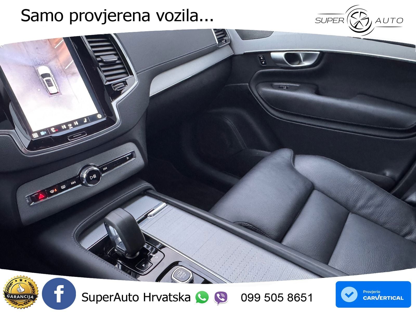 Volvo XC90 2.0 B5 Diesel AWD Automatic ACC+GR SJED+360+PANO