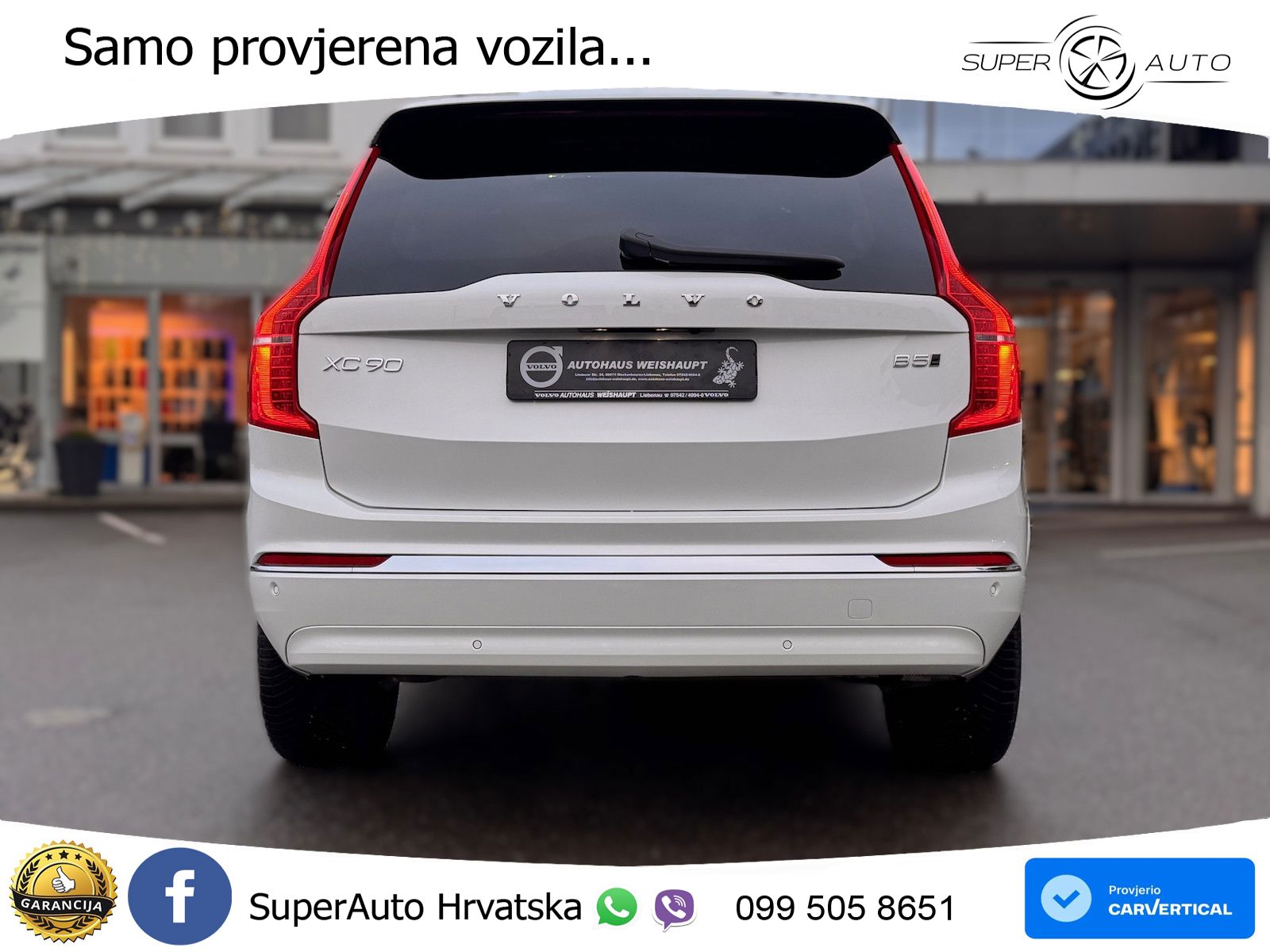 Volvo XC90 2.0 B5 Diesel AWD Automatic ACC+GR SJED+360+PANO