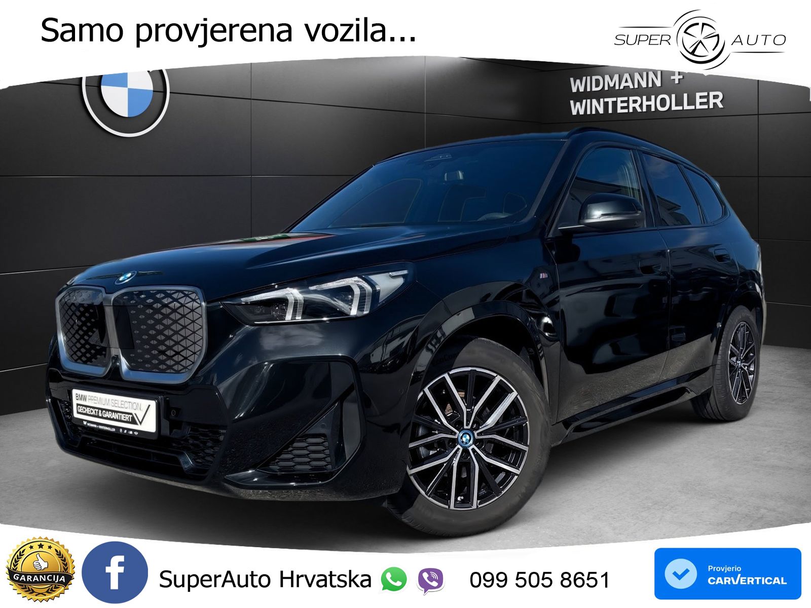 BMW iX1 66.5 kWh (204 KS) eDrive20 M Sport LED+GR SJED+ACC