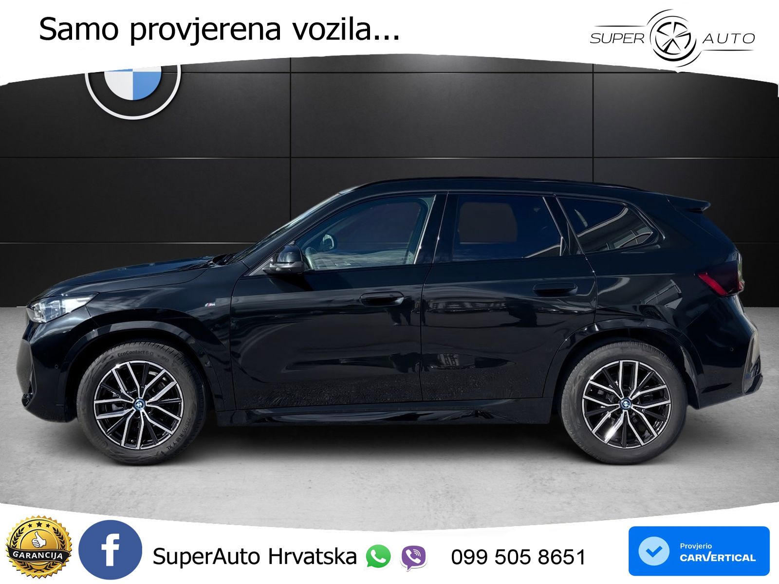 BMW iX1 66.5 kWh (204 KS) eDrive20 M Sport LED+GR SJED+ACC