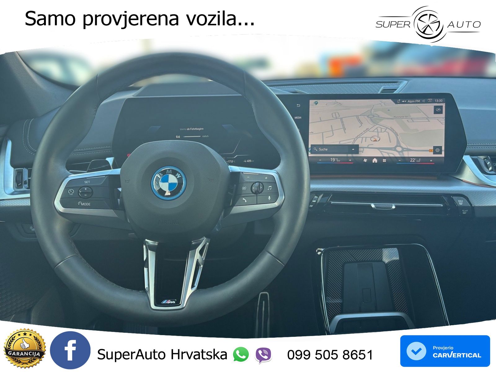 BMW iX1 66.5 kWh (204 KS) eDrive20 M Sport LED+GR SJED+ACC