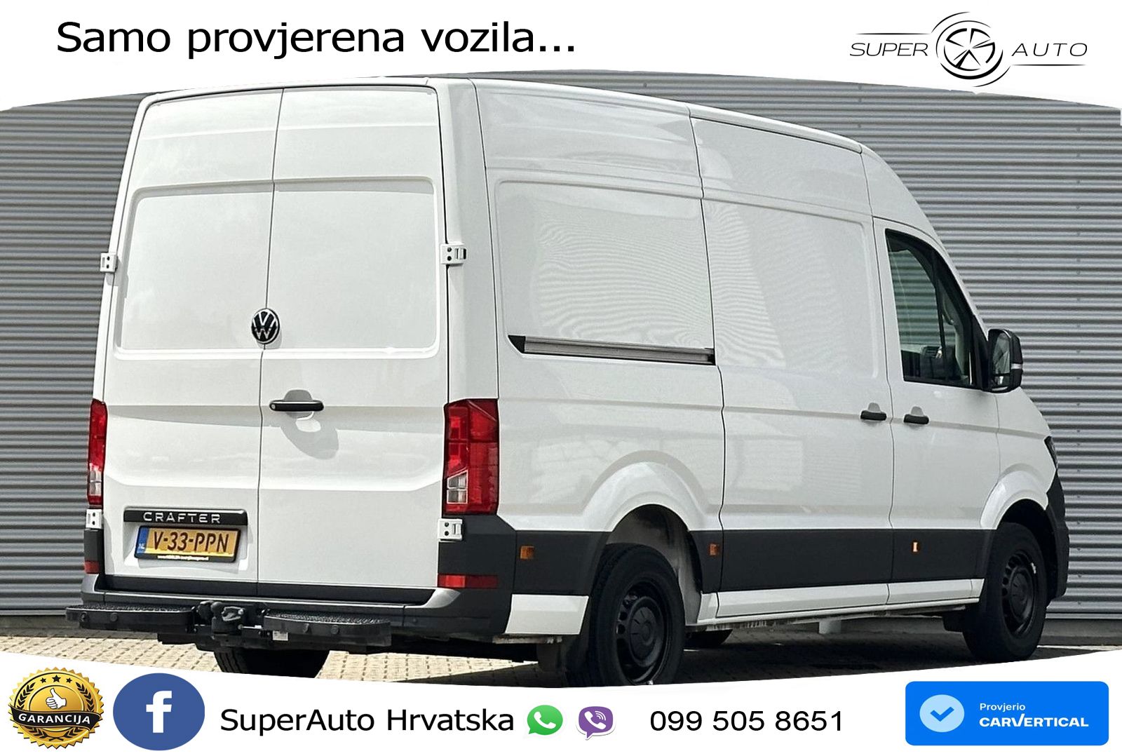 Volkswagen Crafter 35 2.0 TDI L3H3 Exclusive Facelift Autom 140 KS