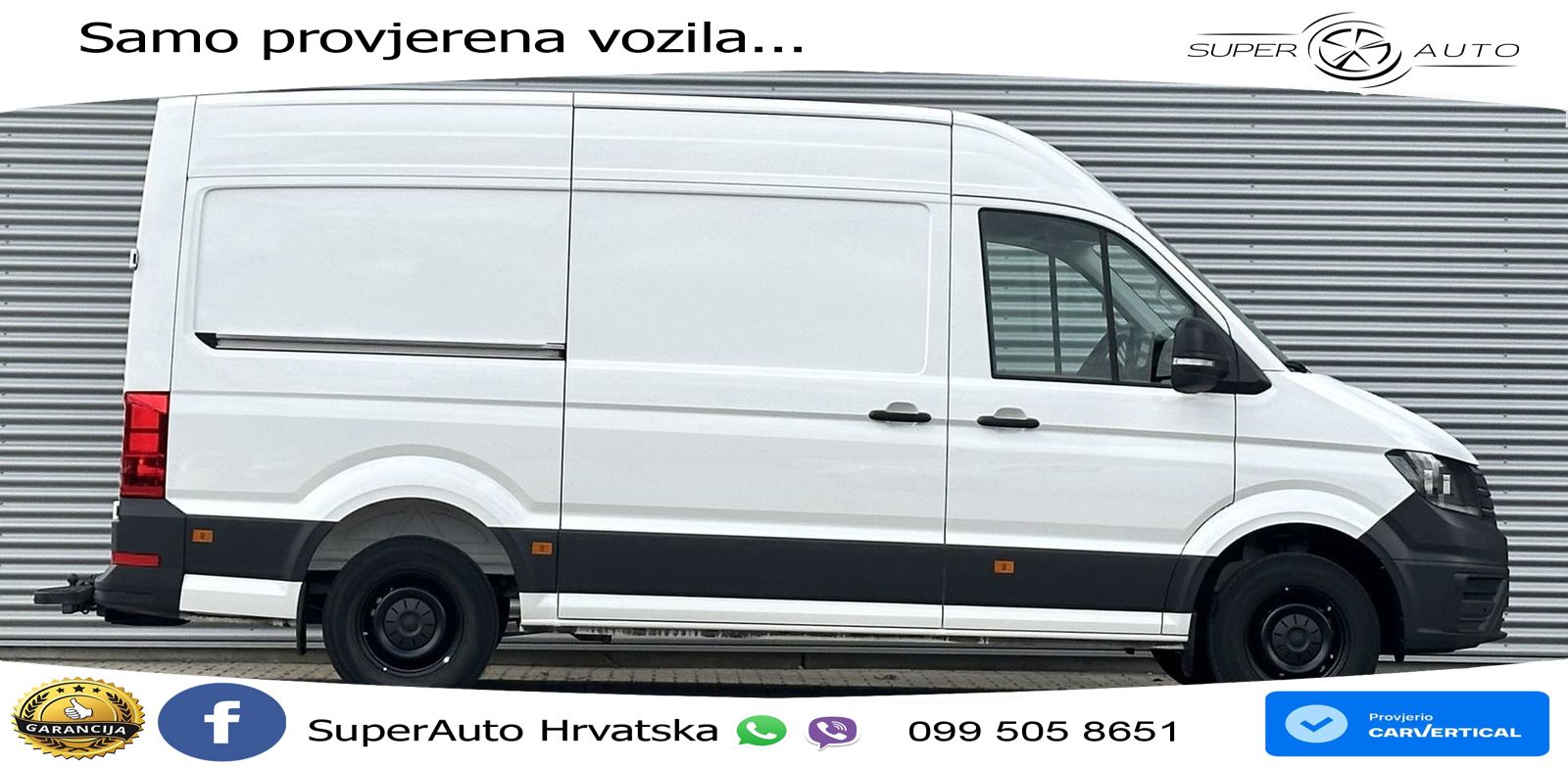 Volkswagen Crafter 35 2.0 TDI L3H3 Exclusive Facelift Autom 140 KS