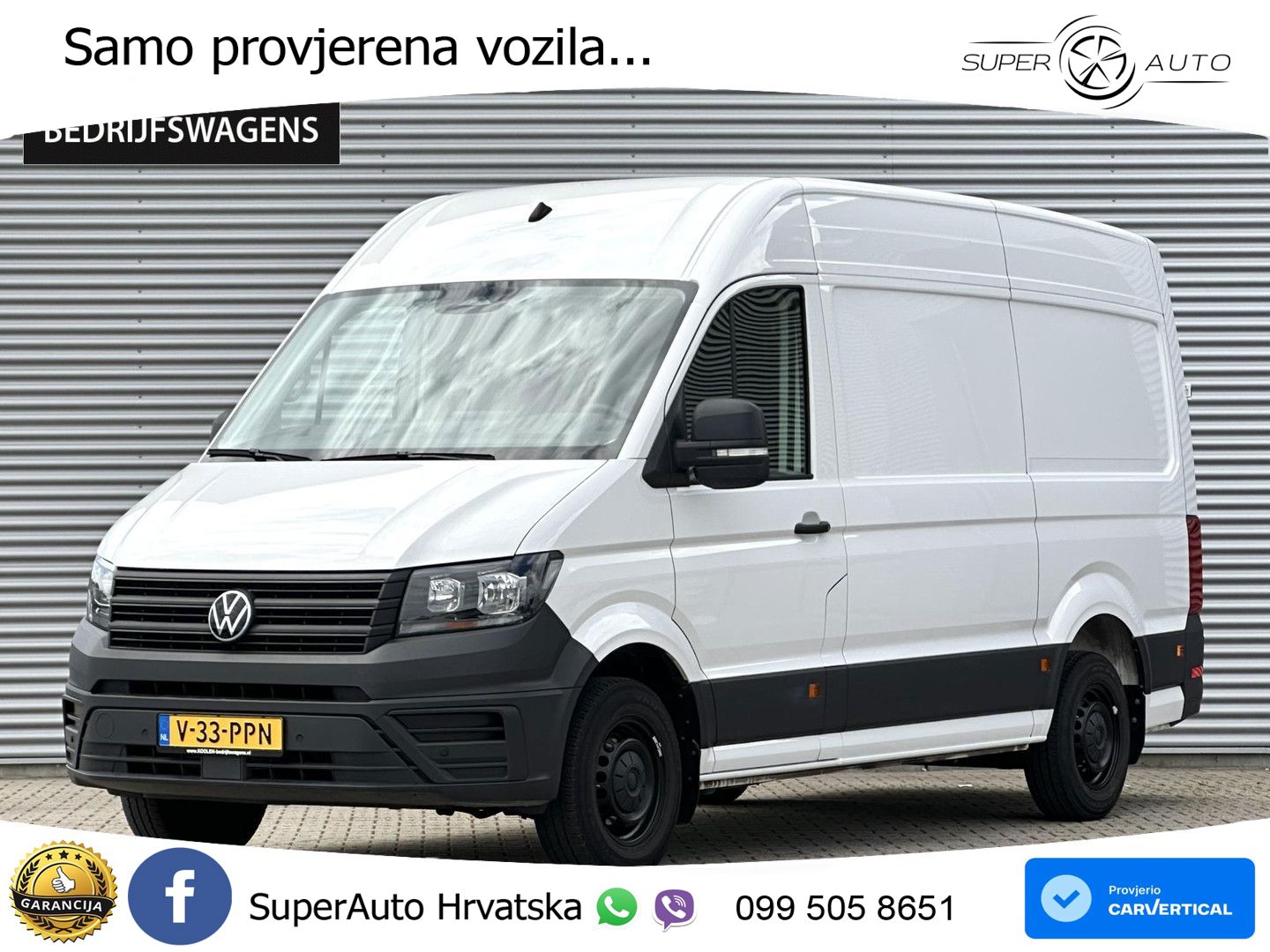 Volkswagen Crafter 35 2.0 TDI L3H3 Exclusive Facelift Autom 140 KS