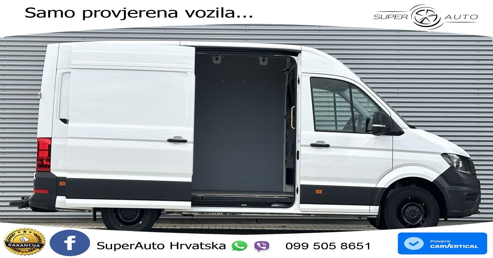 Volkswagen Crafter 35 2.0 TDI L3H3 Exclusive Facelift Autom 140 KS