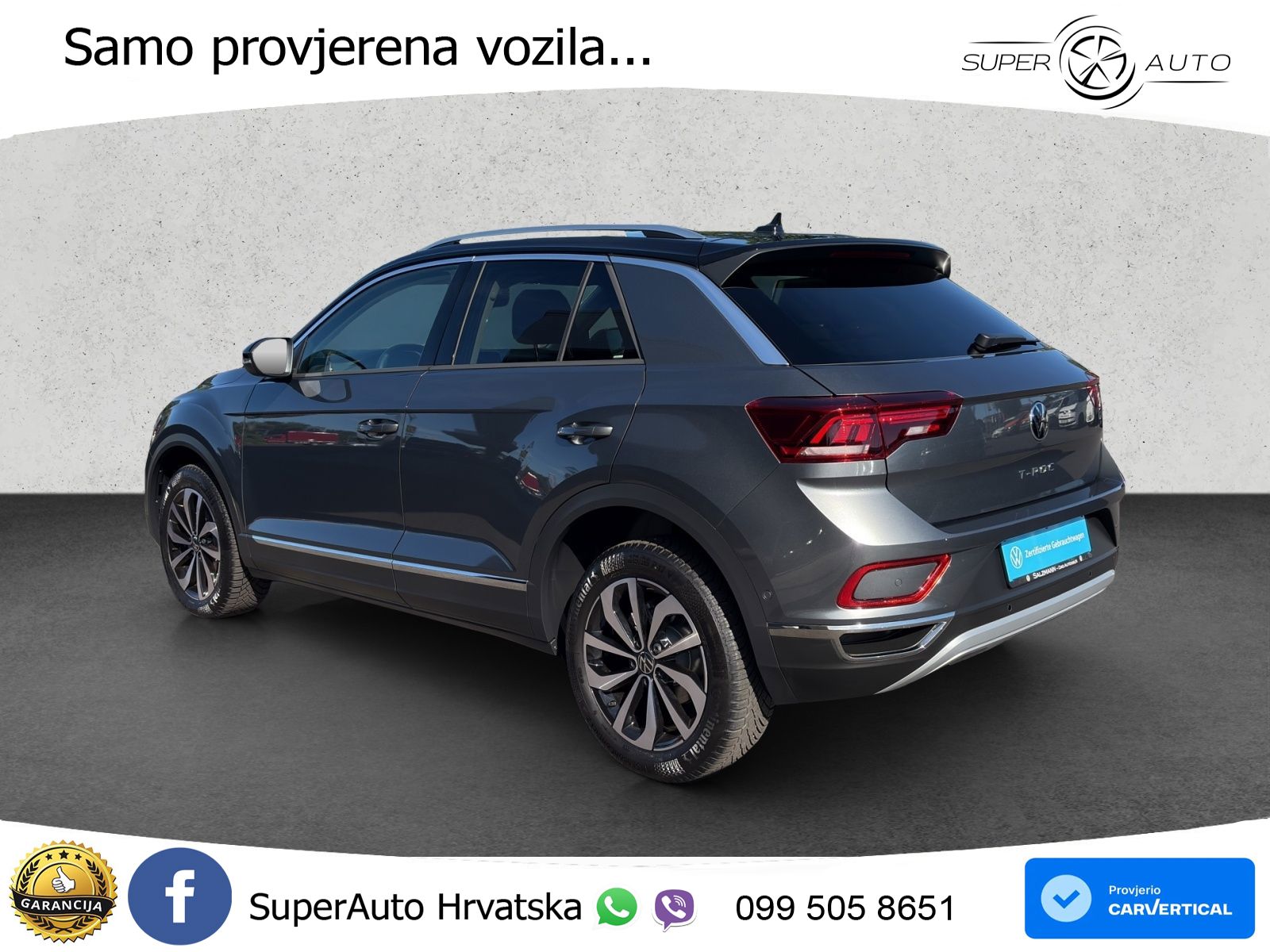Volkswagen T-Roc 1.5 TSI (150 KS) DSG LED+GR SJED+ACC