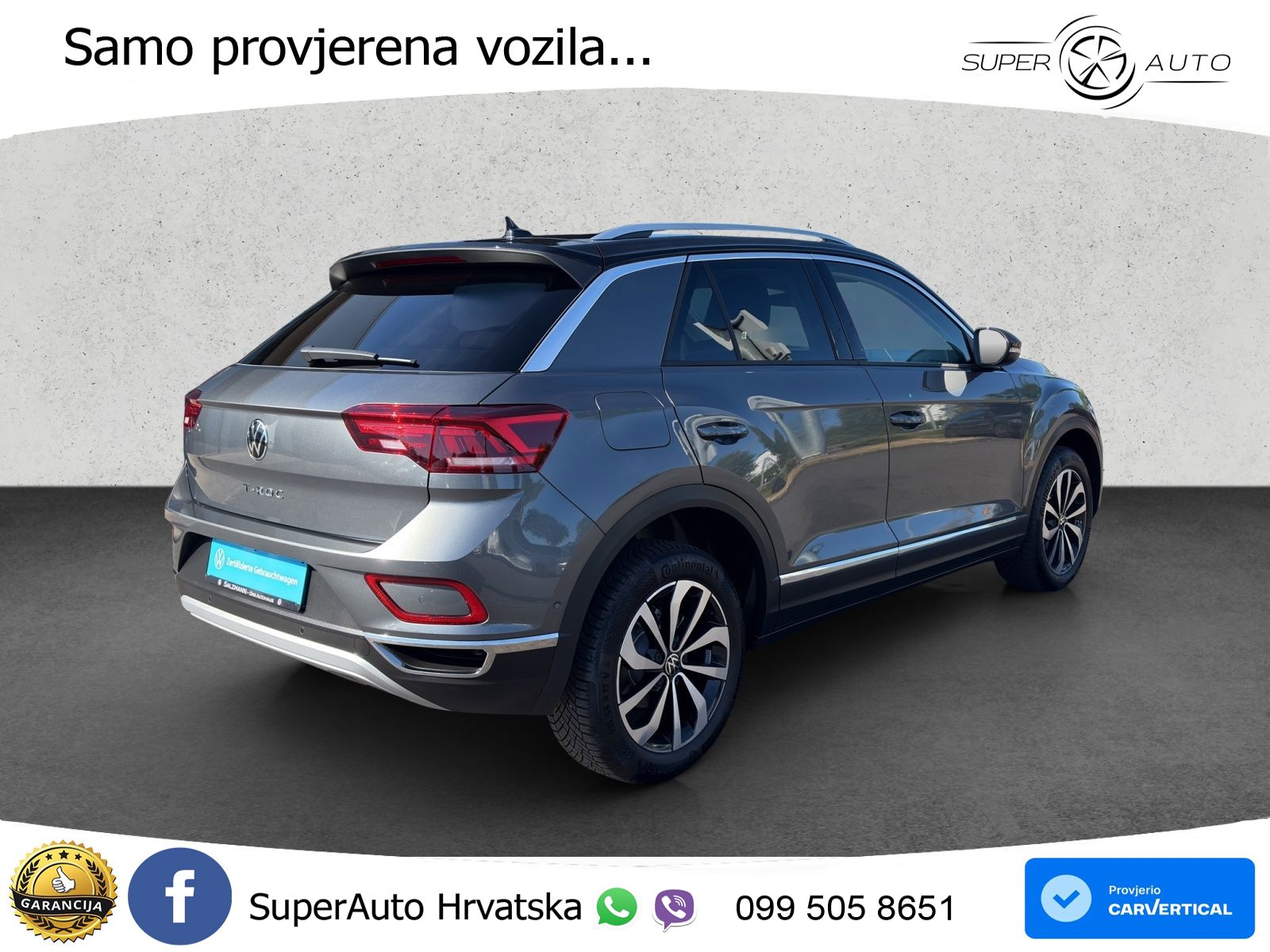 Volkswagen T-Roc 1.5 TSI (150 KS) DSG LED+GR SJED+ACC