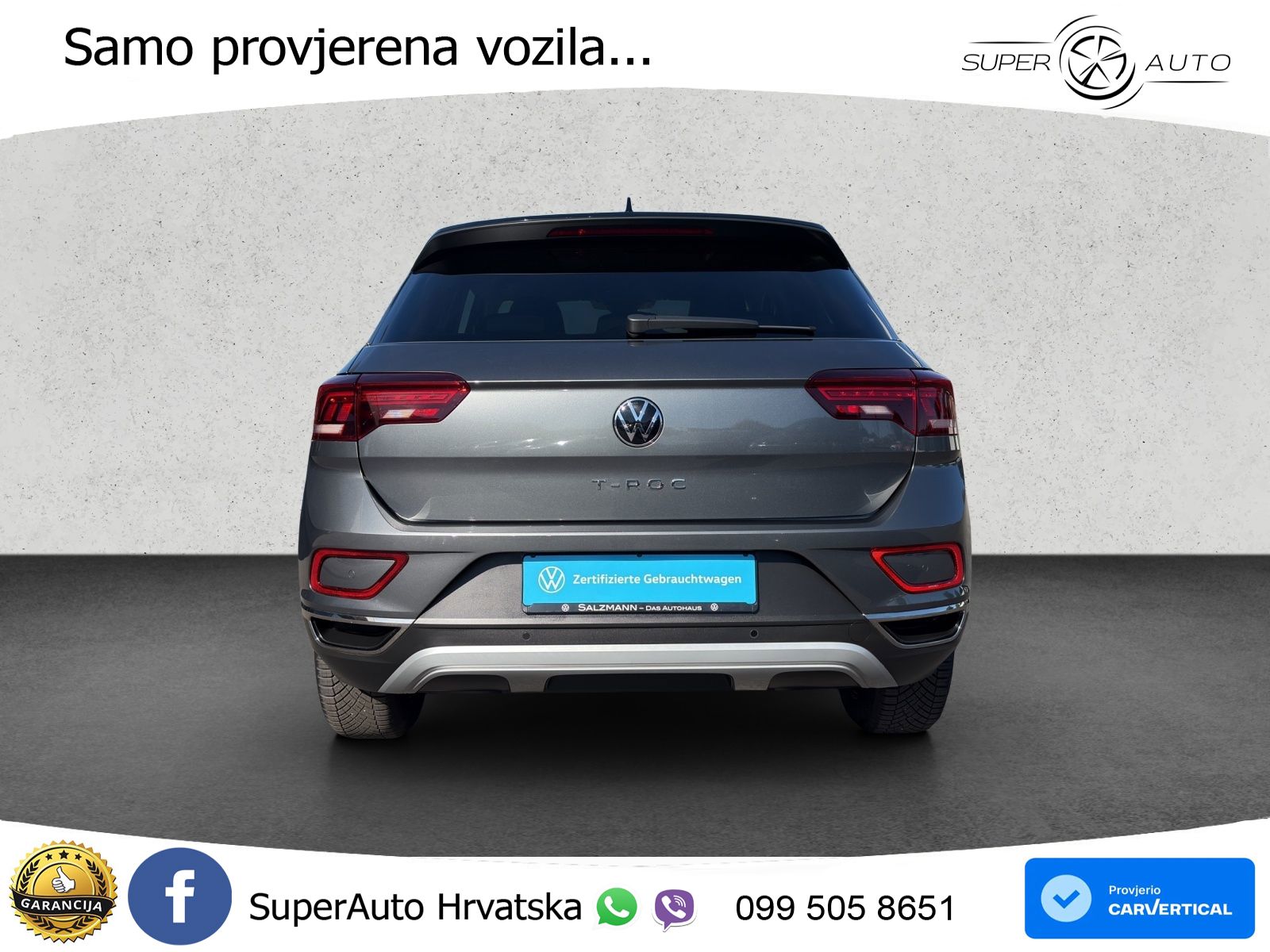 Volkswagen T-Roc 1.5 TSI (150 KS) DSG LED+GR SJED+ACC