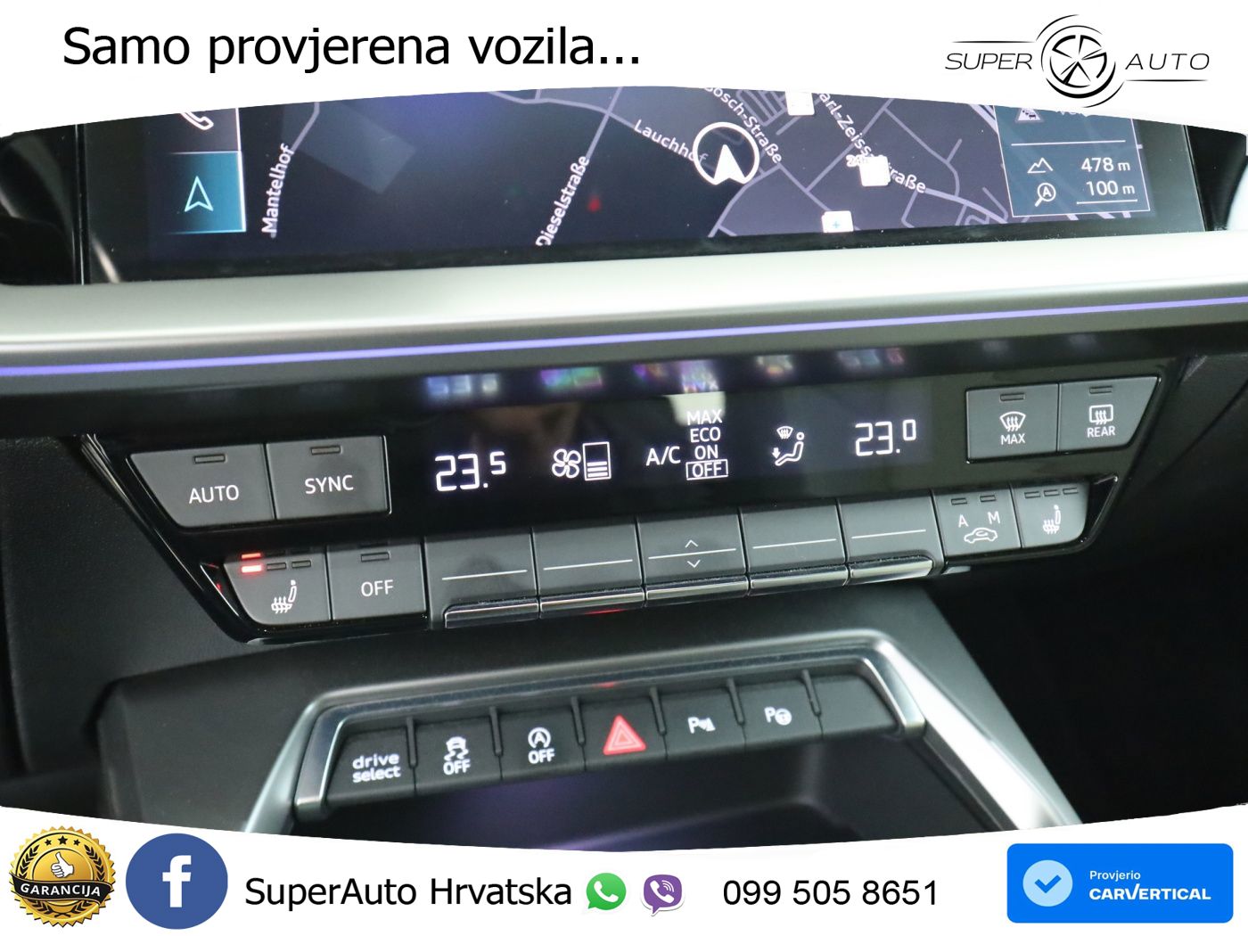 Audi A3 40 TFSI (190 KS) quattro S tronic LED+GR SJED+ACC
