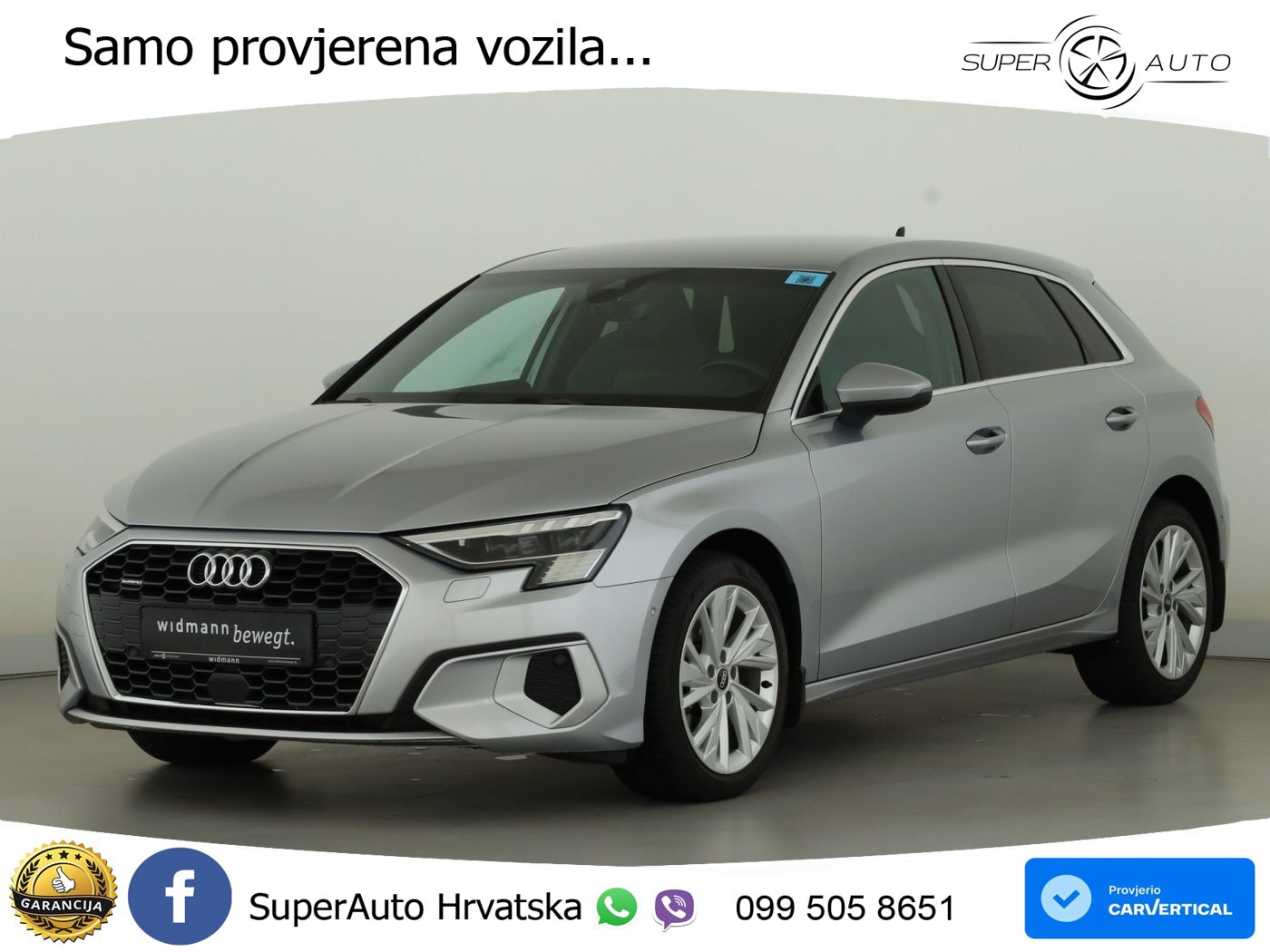 Audi A3 40 TFSI (190 KS) quattro S tronic LED+GR SJED+ACC