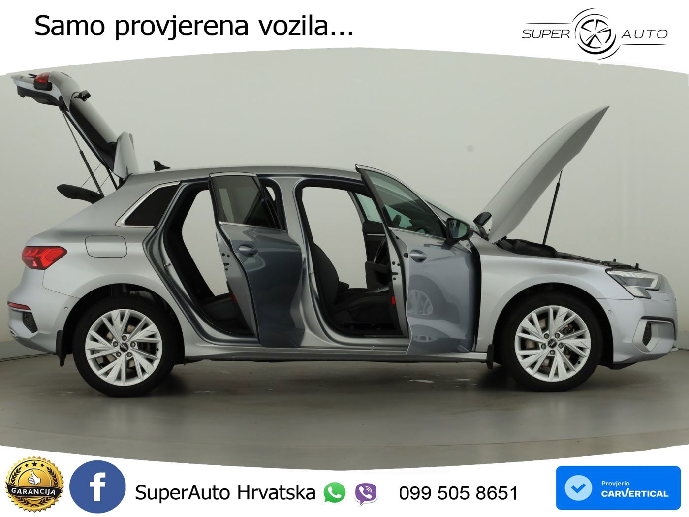 Audi A3 40 TFSI (190 KS) quattro S tronic LED+GR SJED+ACC