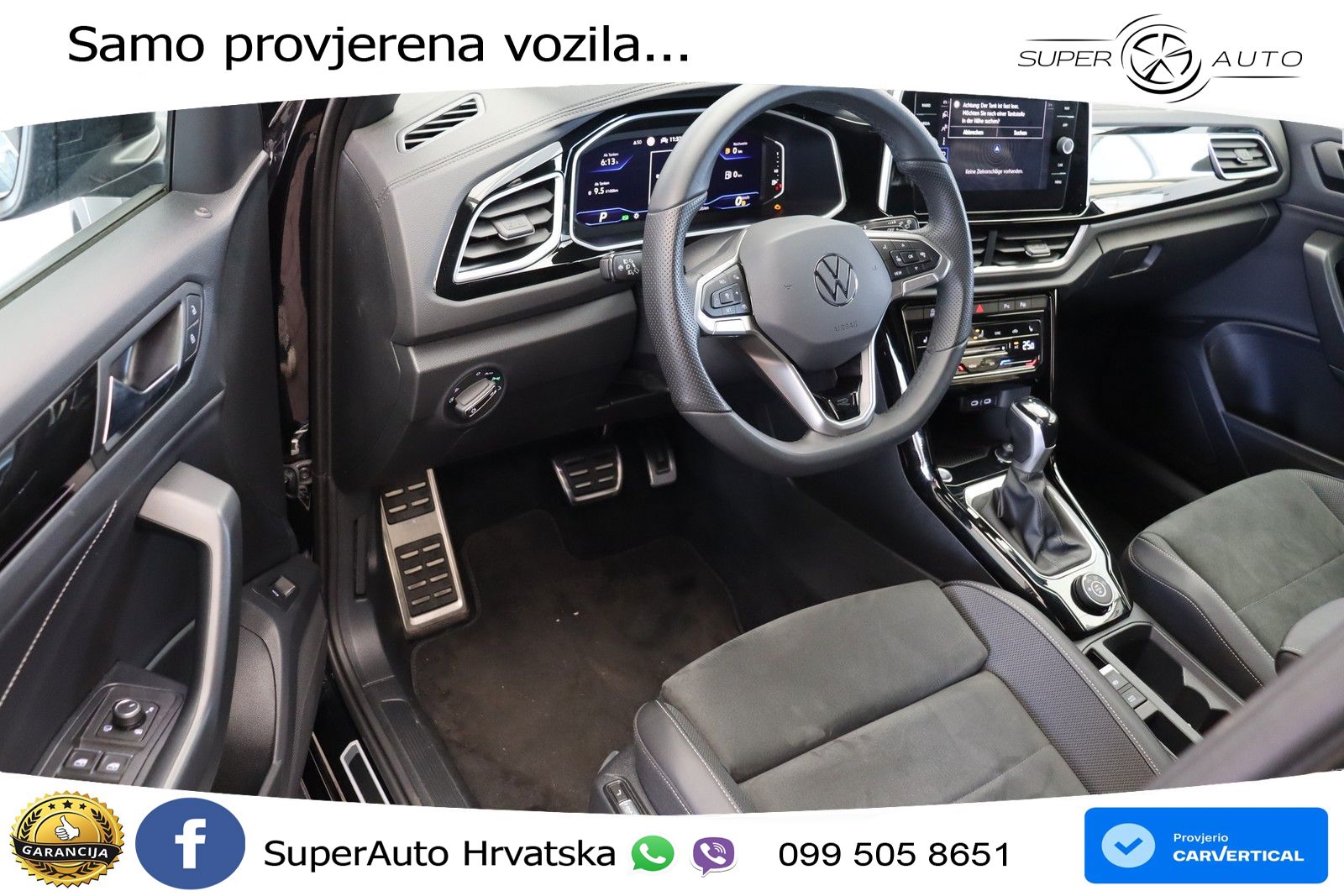 Volkswagen T-Roc 2.0 TSI (190 KS) 4M DSG R-Line LED+GR SJED+ACC