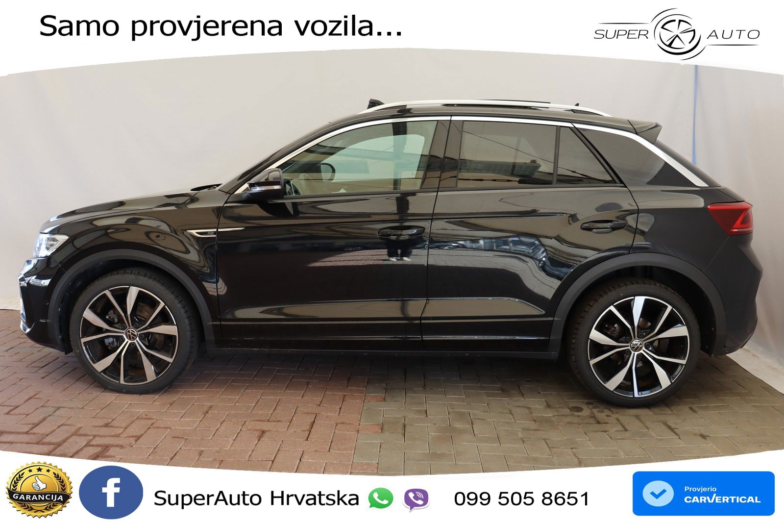 Volkswagen T-Roc 2.0 TSI (190 KS) 4M DSG R-Line LED+GR SJED+ACC