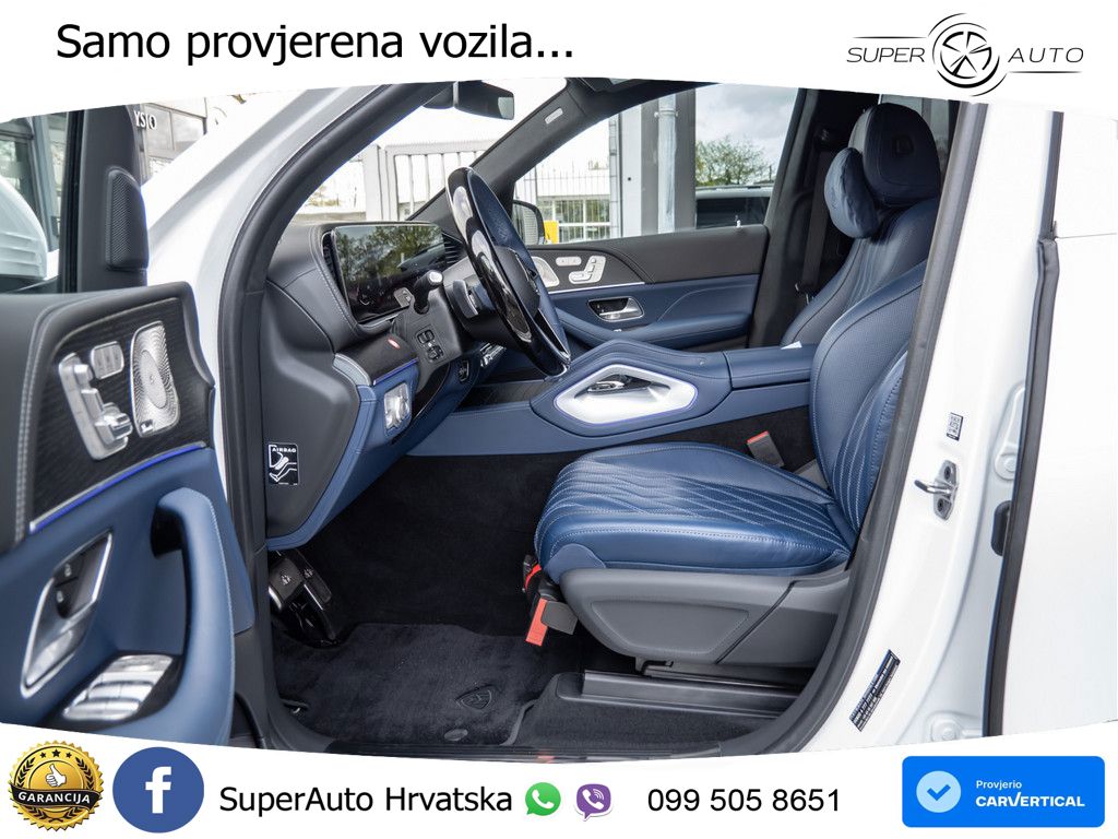 Mercedes Maybach GLS 600 V8 (557 KS) EQ Boost 4MATIC 9G-TRONIC ZRAČNI+ACC+GR SJED+KAM+PANO