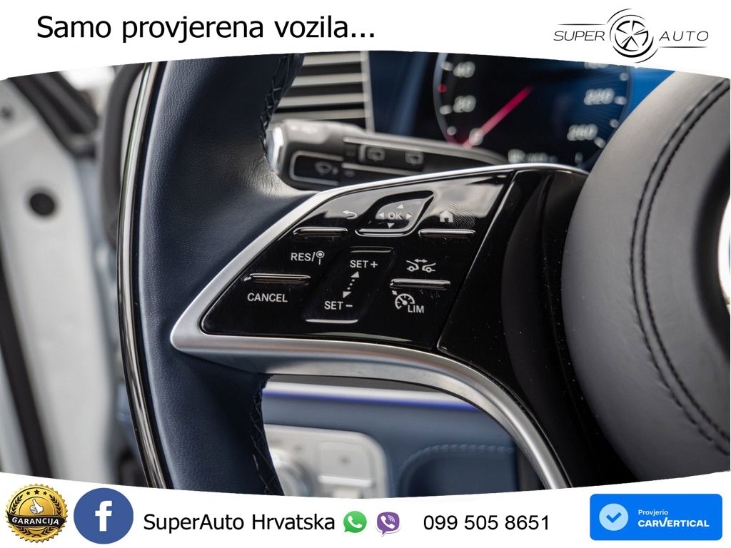 Mercedes Maybach GLS 600 V8 (557 KS) EQ Boost 4MATIC 9G-TRONIC ZRAČNI+ACC+GR SJED+KAM+PANO