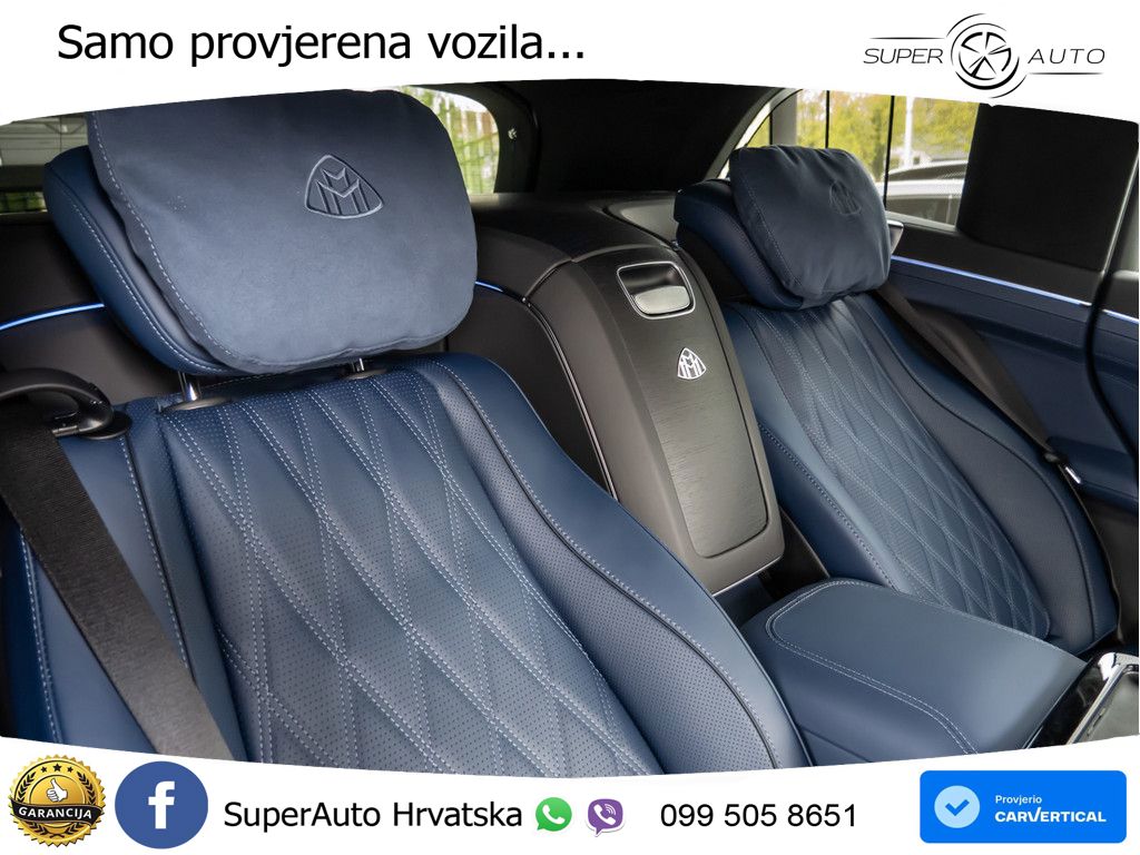 Mercedes Maybach GLS 600 V8 (557 KS) EQ Boost 4MATIC 9G-TRONIC ZRAČNI+ACC+GR SJED+KAM+PANO
