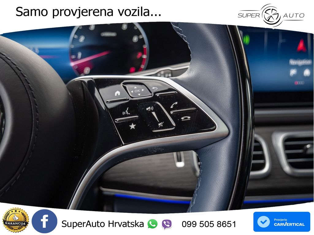 Mercedes Maybach GLS 600 V8 (557 KS) EQ Boost 4MATIC 9G-TRONIC ZRAČNI+ACC+GR SJED+KAM+PANO