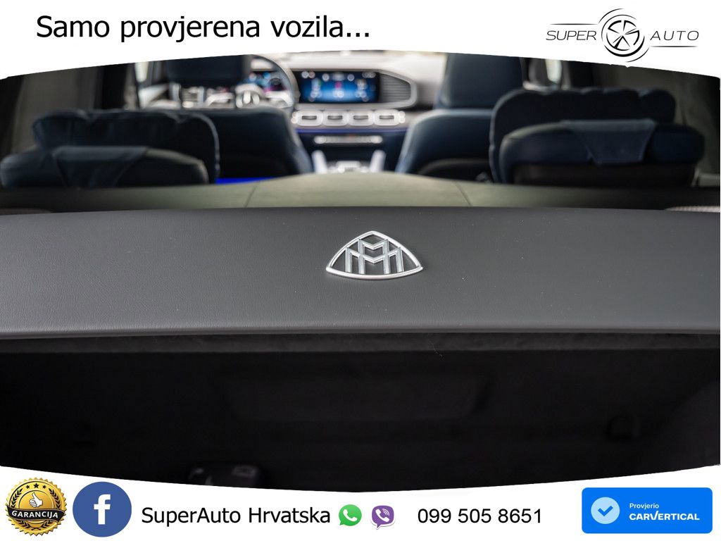 Mercedes Maybach GLS 600 V8 (557 KS) EQ Boost 4MATIC 9G-TRONIC ZRAČNI+ACC+GR SJED+KAM+PANO