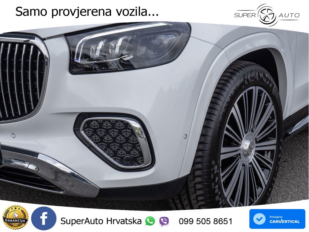 Mercedes Maybach GLS 600 V8 (557 KS) EQ Boost 4MATIC 9G-TRONIC ZRAČNI+ACC+GR SJED+KAM+PANO