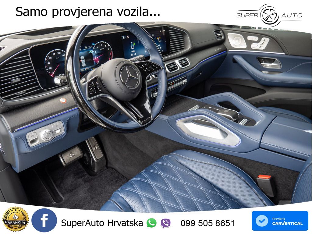 Mercedes Maybach GLS 600 V8 (557 KS) EQ Boost 4MATIC 9G-TRONIC ZRAČNI+ACC+GR SJED+KAM+PANO