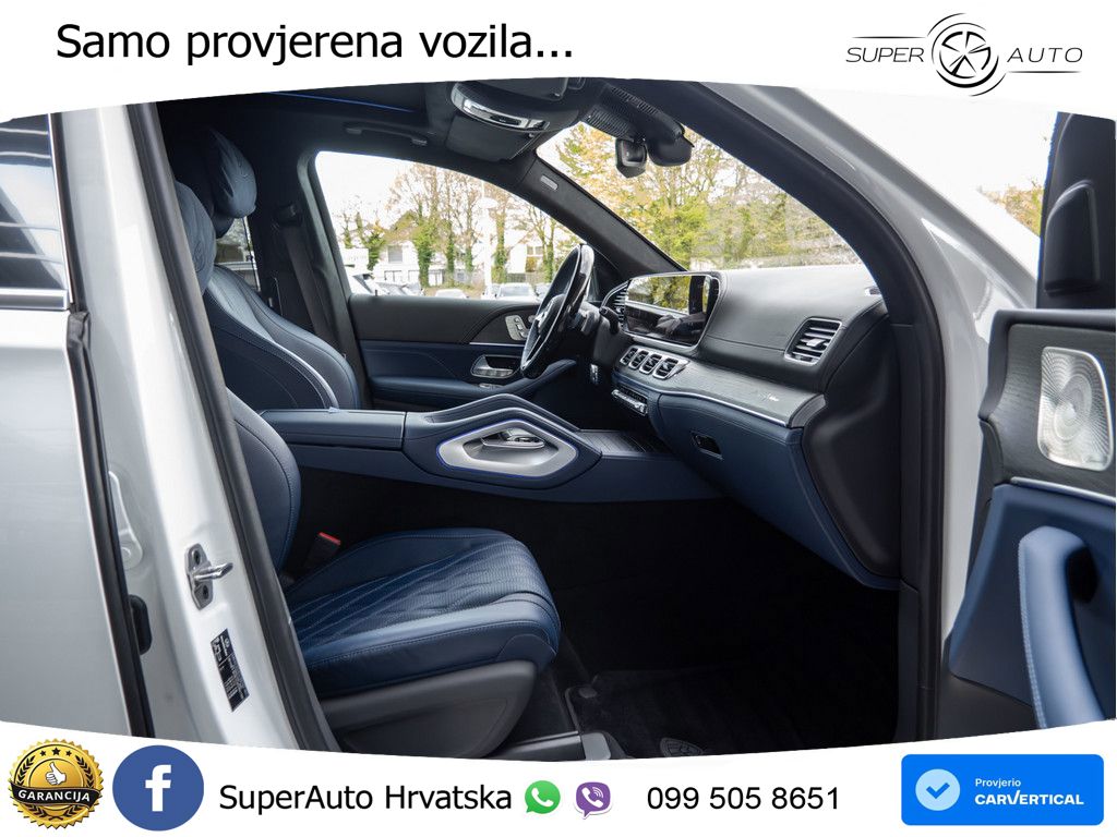 Mercedes Maybach GLS 600 V8 (557 KS) EQ Boost 4MATIC 9G-TRONIC ZRAČNI+ACC+GR SJED+KAM+PANO