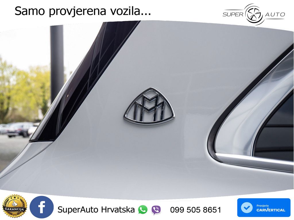 Mercedes Maybach GLS 600 V8 (557 KS) EQ Boost 4MATIC 9G-TRONIC ZRAČNI+ACC+GR SJED+KAM+PANO