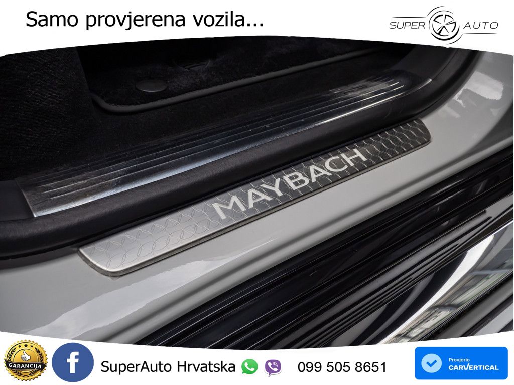Mercedes Maybach GLS 600 V8 (557 KS) EQ Boost 4MATIC 9G-TRONIC ZRAČNI+ACC+GR SJED+KAM+PANO