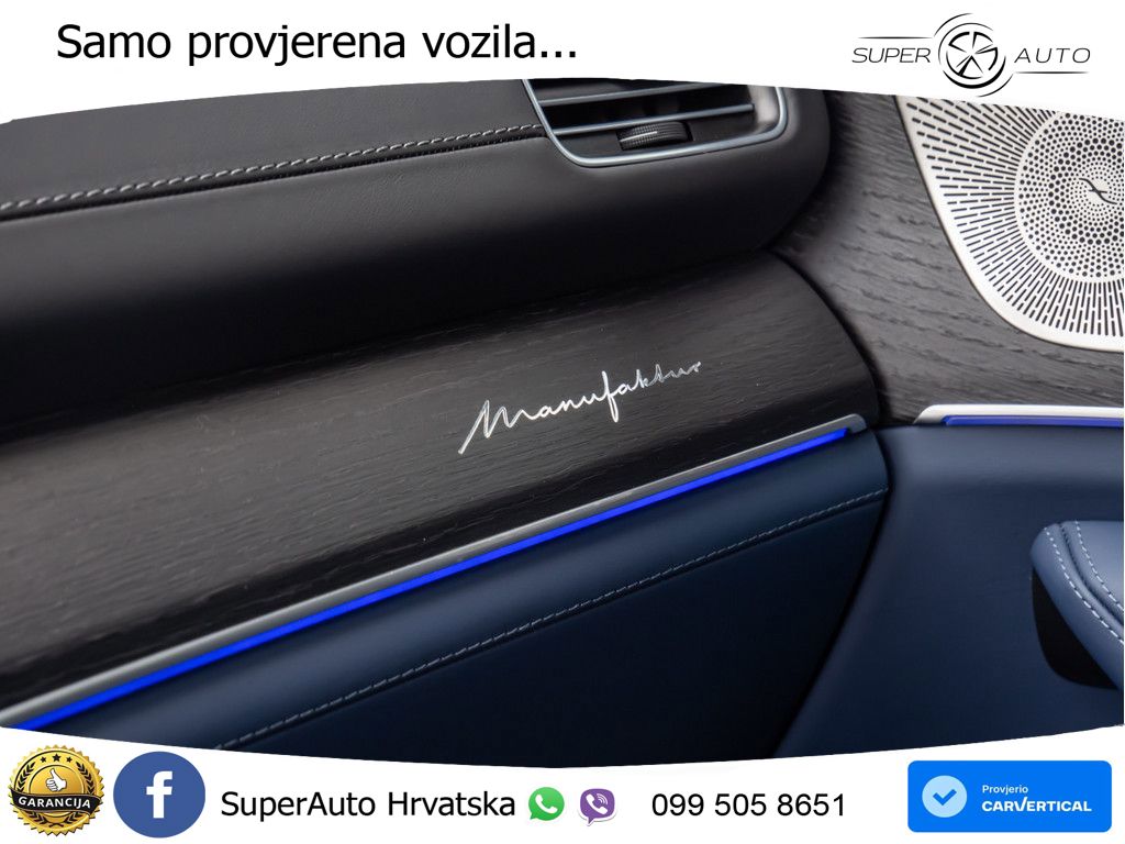 Mercedes Maybach GLS 600 V8 (557 KS) EQ Boost 4MATIC 9G-TRONIC ZRAČNI+ACC+GR SJED+KAM+PANO