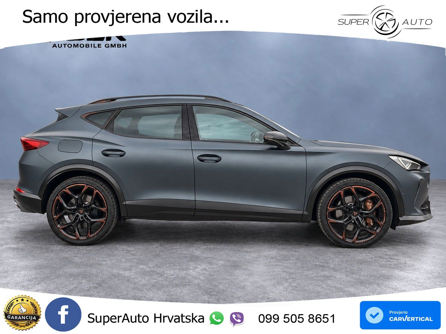 Cupra Formentor VZ5 2.5 TSI (390 KS) 4Drive DSG LED+ACC