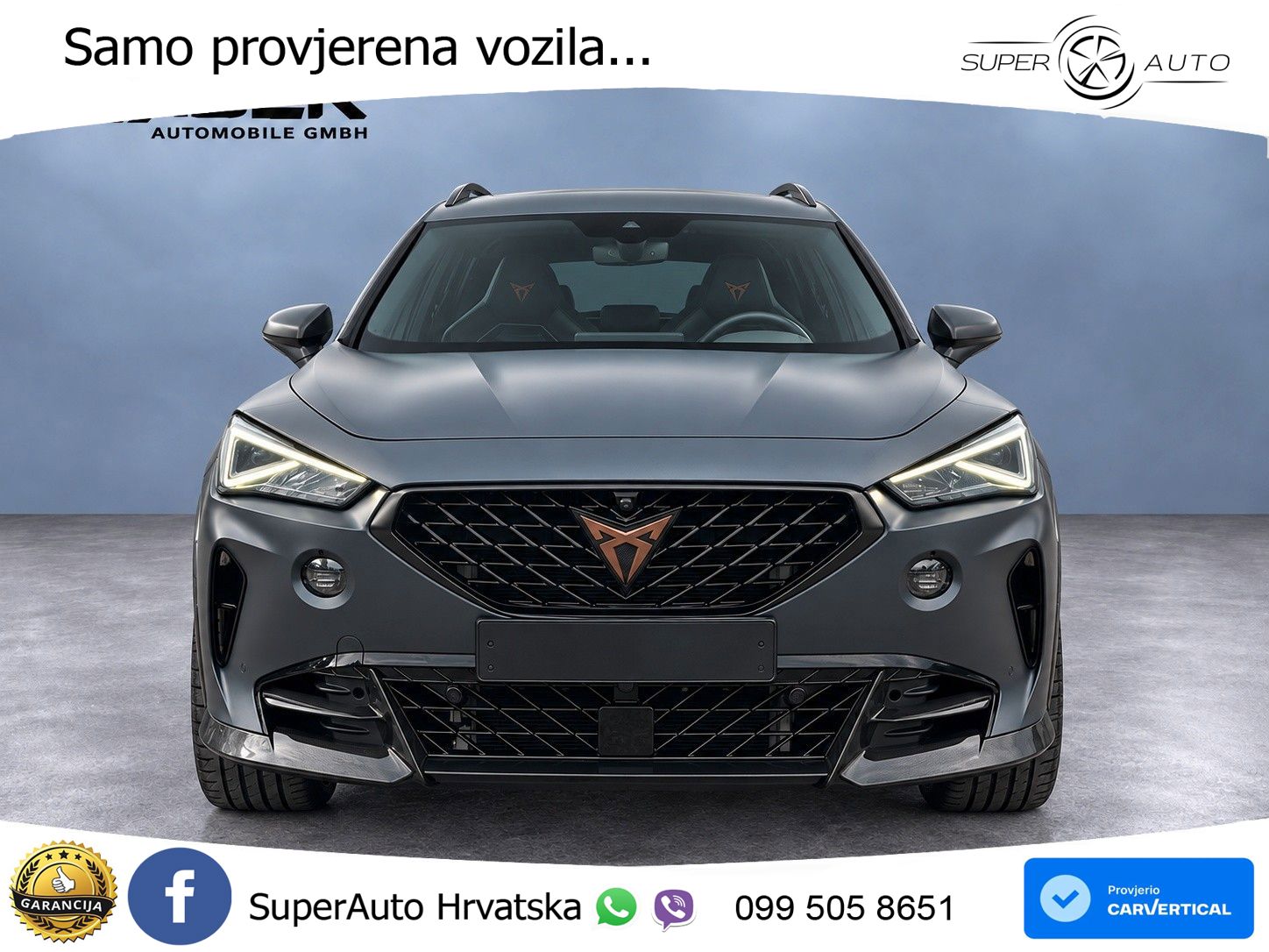Cupra Formentor VZ5 2.5 TSI (390 KS) 4Drive DSG LED+ACC
