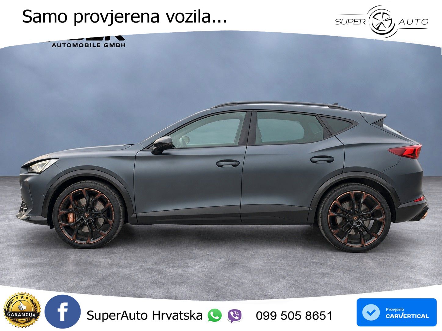 Cupra Formentor VZ5 2.5 TSI (390 KS) 4Drive DSG LED+ACC